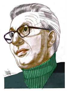 Piero Scanziani, 2022 (cyfrowy rysunek ołówkiem)