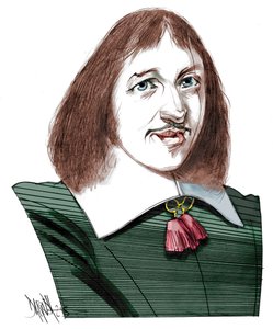 Portret Francois Vatel (1631-1671) (Fritz Karl Watel)