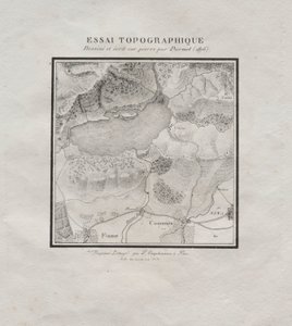 Zbiór esejów litograficznych: Esej topograficzny, 1816. autorstwa Darmet