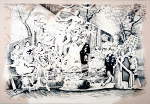 Venus Bringing Arms, 2018 (olej na płótnie) autorstwa Darren Coffield