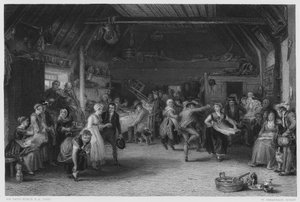 The Penny Wedding, obraz w Królewskiej Kolekcji (grafika)