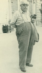 Don Calogero Vizzini (b / w zdjęcie)