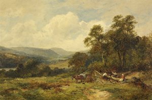 Powyżej Rydal Mount, Ambleside autorstwa David Bates