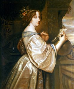 Portret królowej Szwecji Krystyny (1626-1689). Obraz Davida Becka, zachowany w zamku Gripsholm.