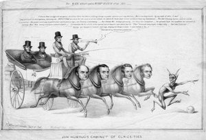 Gabinet osobliwości Van Humbuga, ok. 1837 r.