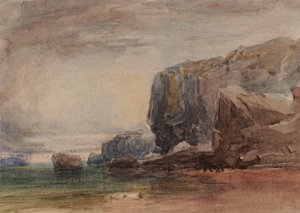Scena przybrzeżna (nr 1 tymczasowy) autorstwa David Cox