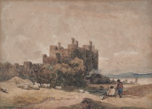 Zamek Conway [3] autorstwa David Cox