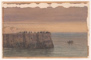 Molo w Dover, hrabstwo Kent autorstwa David Cox