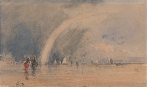 Piaski Morecambe autorstwa David Cox