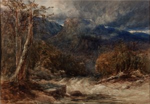 Spotkanie wód autorstwa David Cox