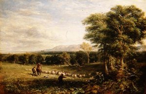 The Vale of Clwyd autorstwa David Cox
