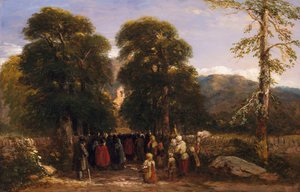 Walijski pogrzeb, 1848
