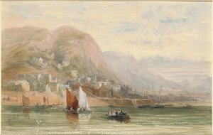 Widok na Barmouth, Północna Walia autorstwa David Cox