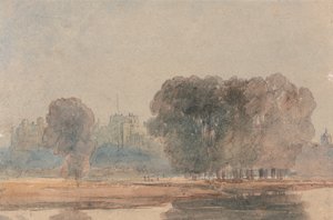Zamek Windsor z Brocas autorstwa David Cox