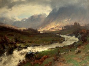 Przerwa w burzy, Glen Lyon, Perthshire, Szkocja, 1891-92