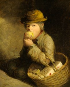 Sprzedawca zapałek, ok. 1859 (olej na płótnie)