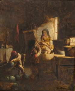 Wyrób szwabów, ok. 1859 (olej na płótnie)