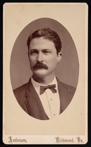 Portret Jerzego Waszyngtona Custisa Lee 1832-1913, 1876. autorstwa David H. Anderson