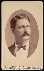 Portret Jerzego Waszyngtona Custisa Lee 1832-1913, 1876. autorstwa David H. Anderson