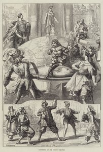 Pantomimy w londyńskich teatrach autorstwa David Henry Friston