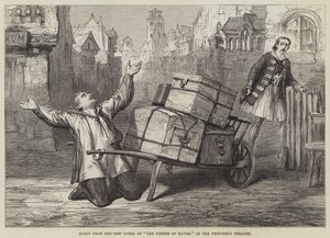 Scena z Nowej Opery Portiera Hawru w Teatrze Księżniczki autorstwa David Henry Friston
