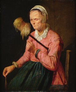 Kobieta z tarczą