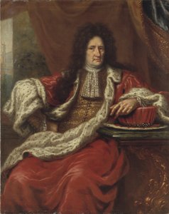 Erik Dahlbergh (1625-1703), radca królewski i marszałek polny autorstwa David Klöcker Ehrenstrahl