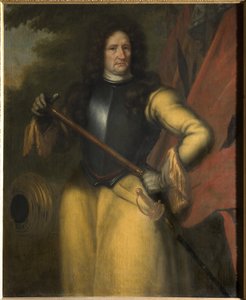Erik Dahlbergh (1625-1703), Graf, Feldmarschall, Generalgouverneur, königlicher Rat autorstwa David Klöcker Ehrenstrahl