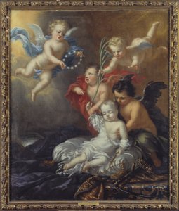 Ulryk (1684-1685), książę Szwecji, alegoria jego śmierci autorstwa David Klöcker Ehrenstrahl