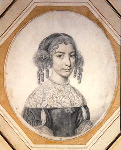 Portret damy autorstwa David Loggan