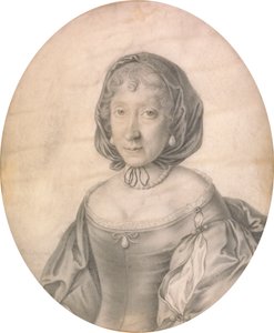 Portret damy autorstwa David Loggan