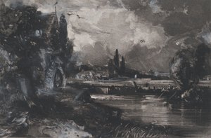 Młyn, 1829. autorstwa David Lucas