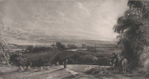 Jesienny zachód słońca, 1830.
