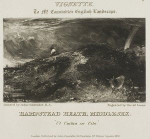 Hampstead Heath, Middlesex autorstwa David Lucas