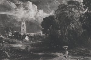 Stoke-by-Nayland, 1830. autorstwa David Lucas