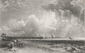 Yarmouth, Norfolk, 1832. autorstwa David Lucas