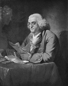 Benjamin Franklin, ok. 1766 r.