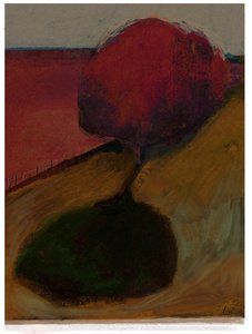 Shady Oak, 2021 (media mieszane) autorstwa David McConochie