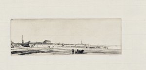 Plaża Ayr autorstwa David Muirhead Bone
