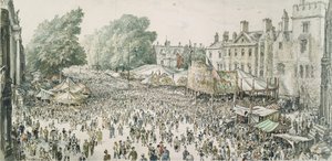St. Giles Fair, Oxford autorstwa David Muirhead Bone