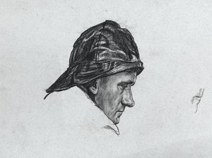 Badanie dotyczące zimowego stawiania min u wybrzeży Islandii autorstwa David Muirhead Bone