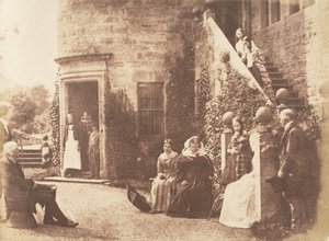 Wieże Bonaly. Dom Lorda Cockburna, 1843-47. Twórcy: David Octavius Hill, Robert Adamson, Hill & Adamson. autorstwa Hill and Adamson