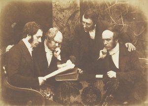 Dumbarton Presbytery, 29 marca 1845. Twórcy: David Octavius Hill, Robert Adamson, Hill & Adamson. autorstwa Hill and Adamson