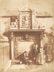 Edynburg. Cmentarz Szarych Braci, 1843-47. Twórcy: David Octavius Hill, Robert Adamson, Hill & Adamson.