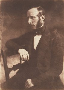 [Człowiek], 1843-47. Twórcy: David Octavius Hill, Robert Adamson, Hill & Adamson.
