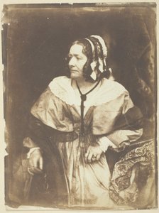 Pani Anna Brownell Jameson, 1844. Twórcy: David Octavius Hill, Robert Adamson, Hill & Adamson. autorstwa Hill and Adamson