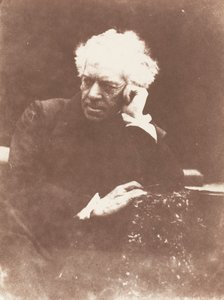 Sir William Allan, 1843-47. Twórcy: David Octavius Hill, Robert Adamson, Hill & Adamson. autorstwa Hill and Adamson