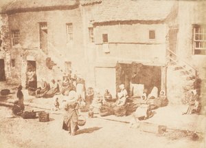 Św. North Street, Fishergate, 1843-47. Twórcy: David Octavius Hill, Robert Adamson, Hill & Adamson. autorstwa Hill and Adamson