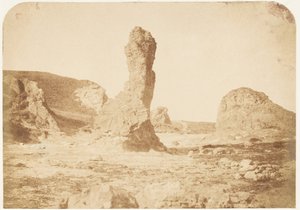 Św. Skała wrzeciona, 1843-47. Twórcy: David Octavius Hill, Robert Adamson, Hill & Adamson. autorstwa Hill and Adamson