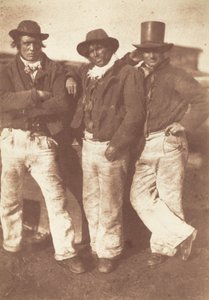 Alexander Rutherford, William Ramsay i John Linton, 1843-1847. Twórcy: David Octavius Hill, Robert Adamson.